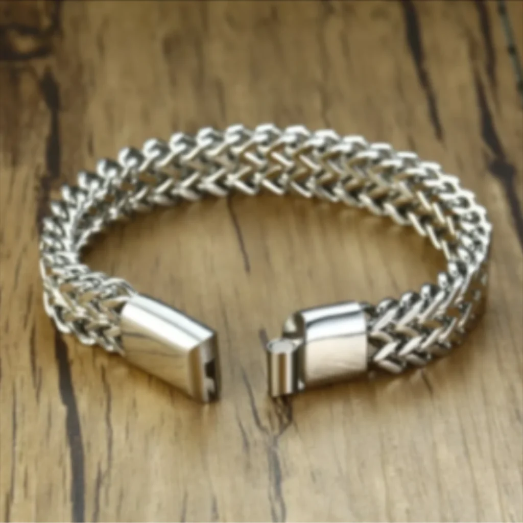 bracelets - Silver Link Chain Bracelet for Men 7