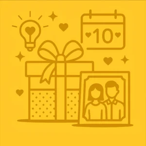 gift idea for anniversary blog feature image