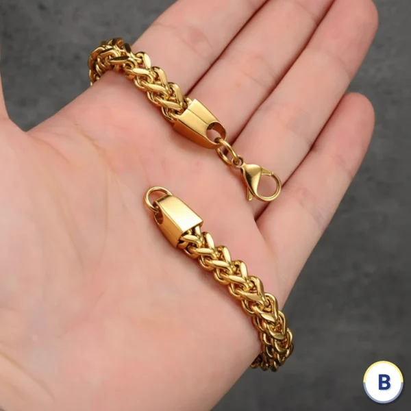 gold lobster hand bracero