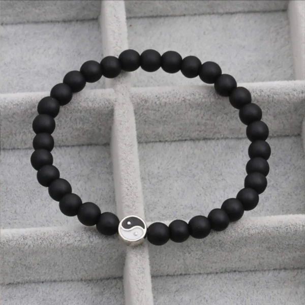 matching heart stone couple bracelet fifth