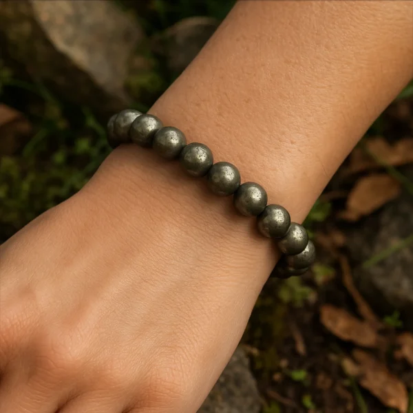 natural pyrite bracelet fourth