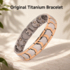 Gold-Silver Original Titanium Magnetic Bracelet – Unisex