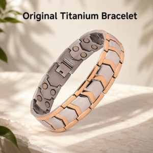 original titanium bracelet gold silver