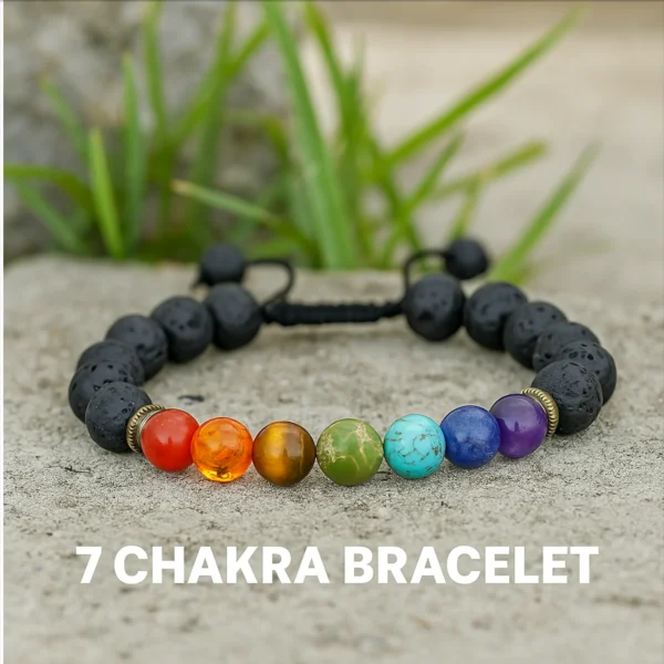 seven chakra bracelet third