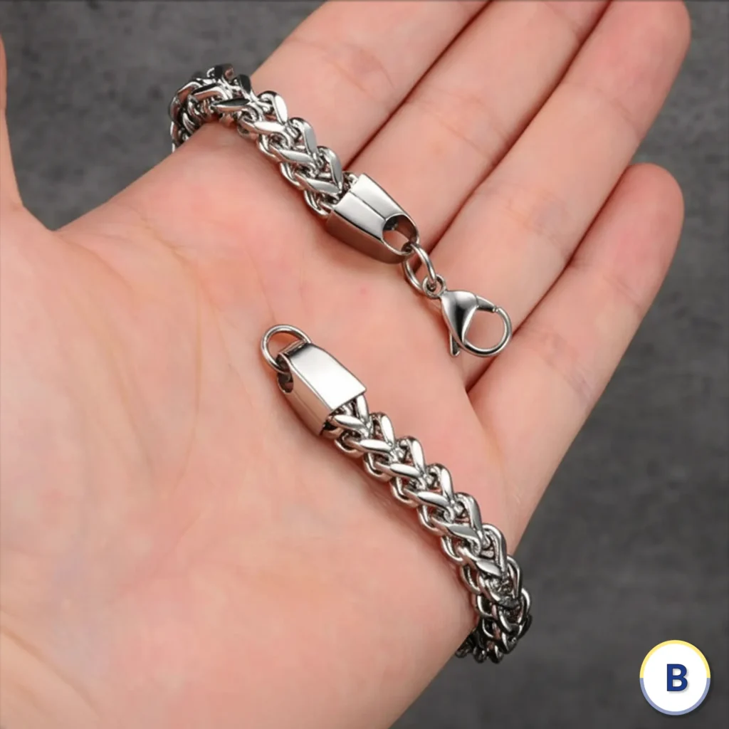 silver lobster hand bracero