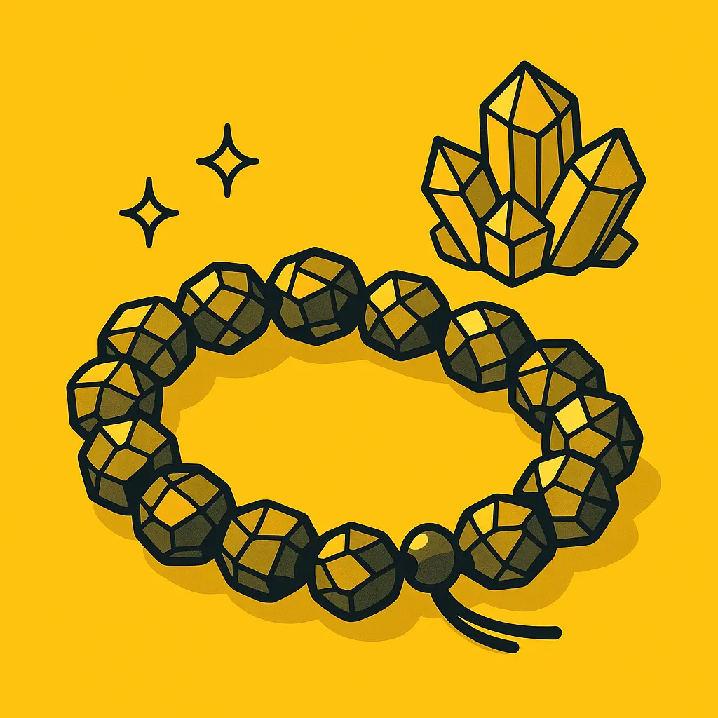 what is pyrite bracelet