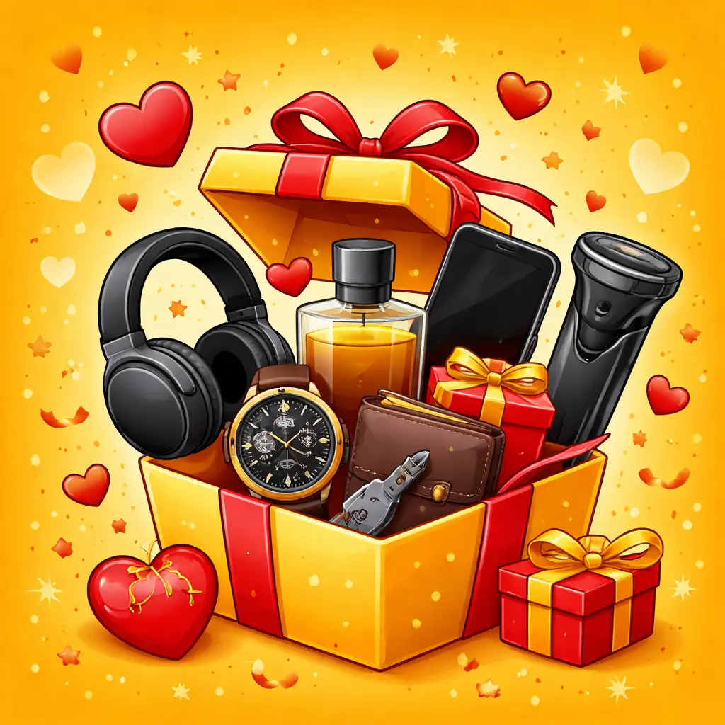 Valentines Gifts Idea for Him blog feature image