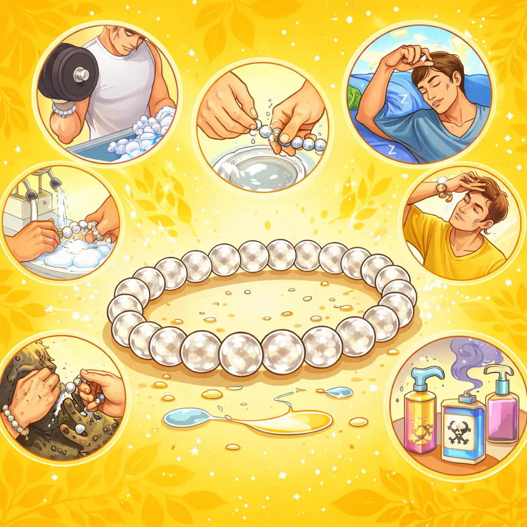 sevem common mistake of sphatik bracelet