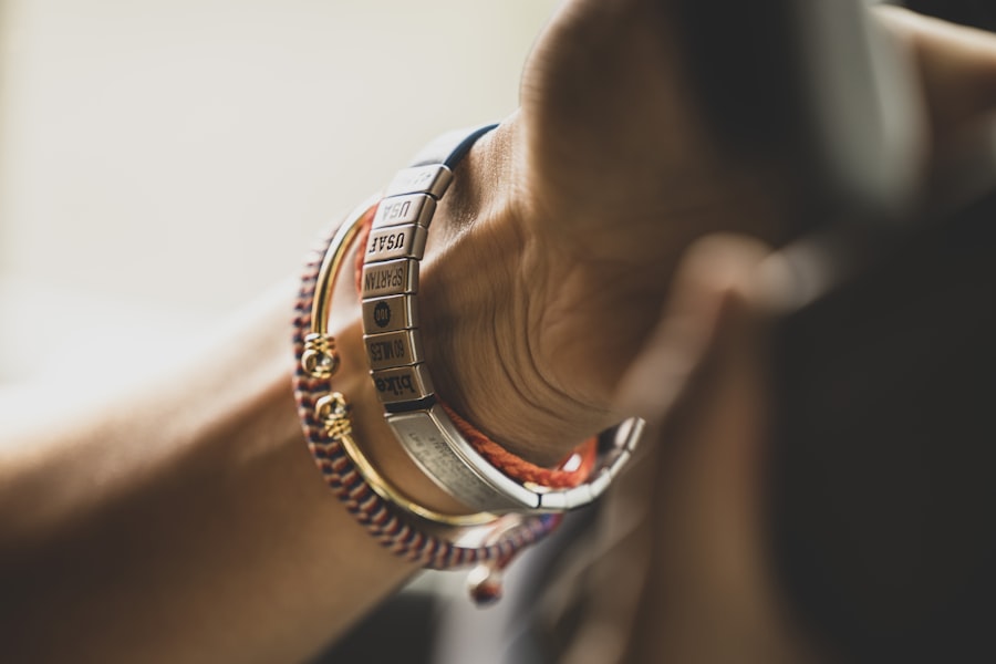 What jewelry stacking looks like, and why it can work against a magnetic bracelet